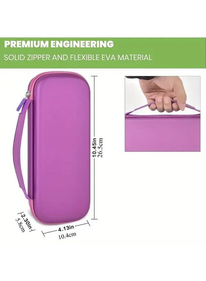 Dark Purple Heavy Duty Protective Case For Littmann Stethoscopes Classic III Cardiology IV - Image 2